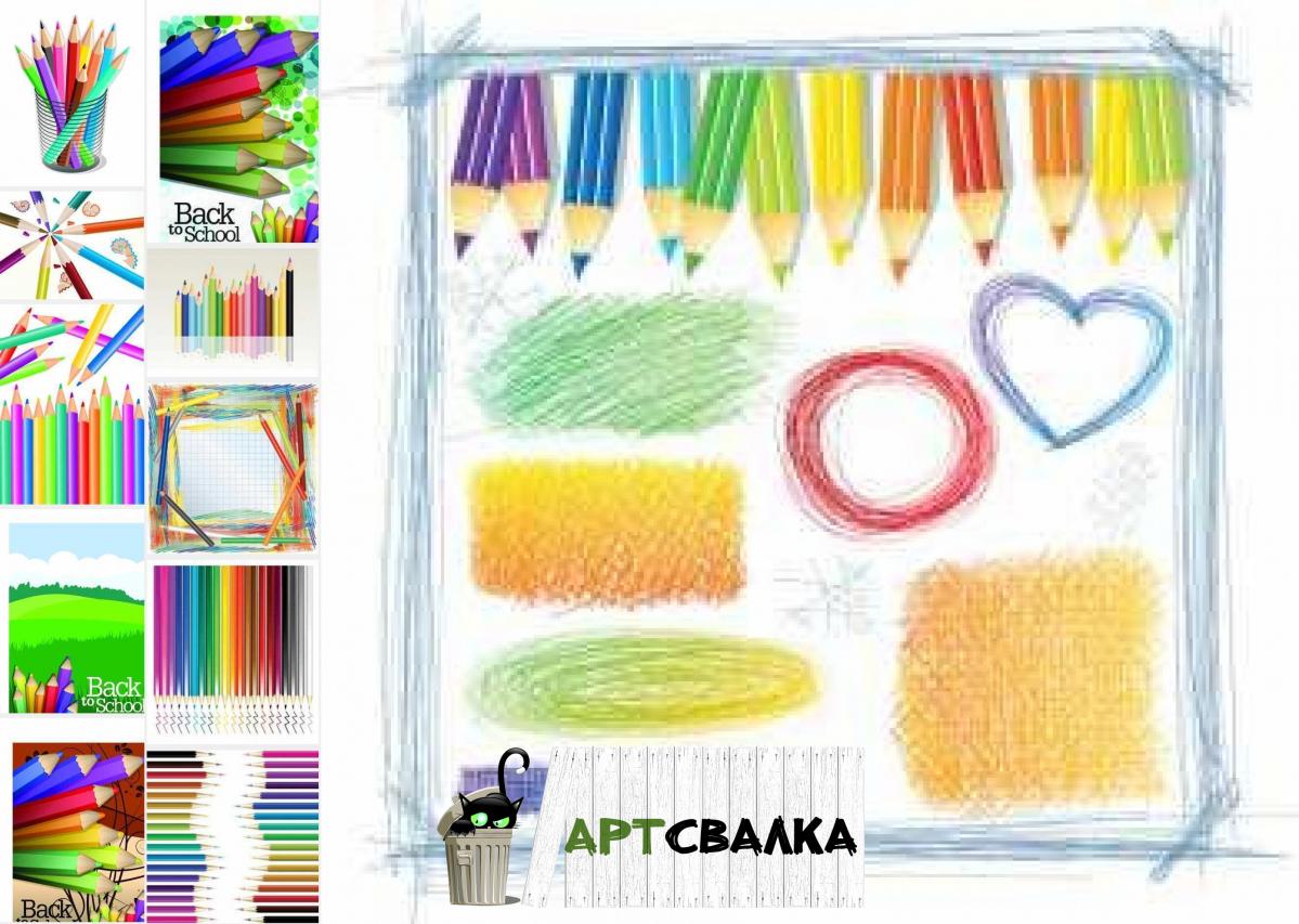 Разноцветные карандаши | Colored pencils